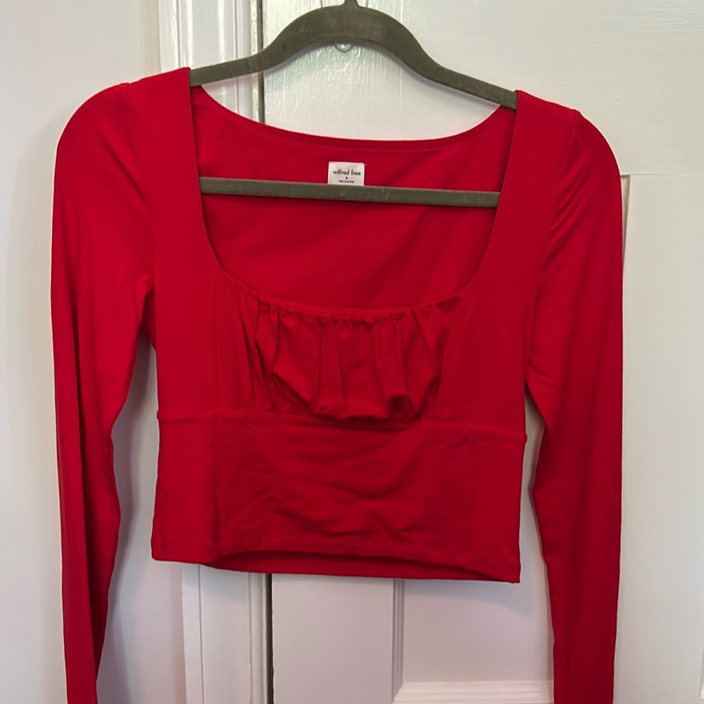 Wilfred long sleeve crop
